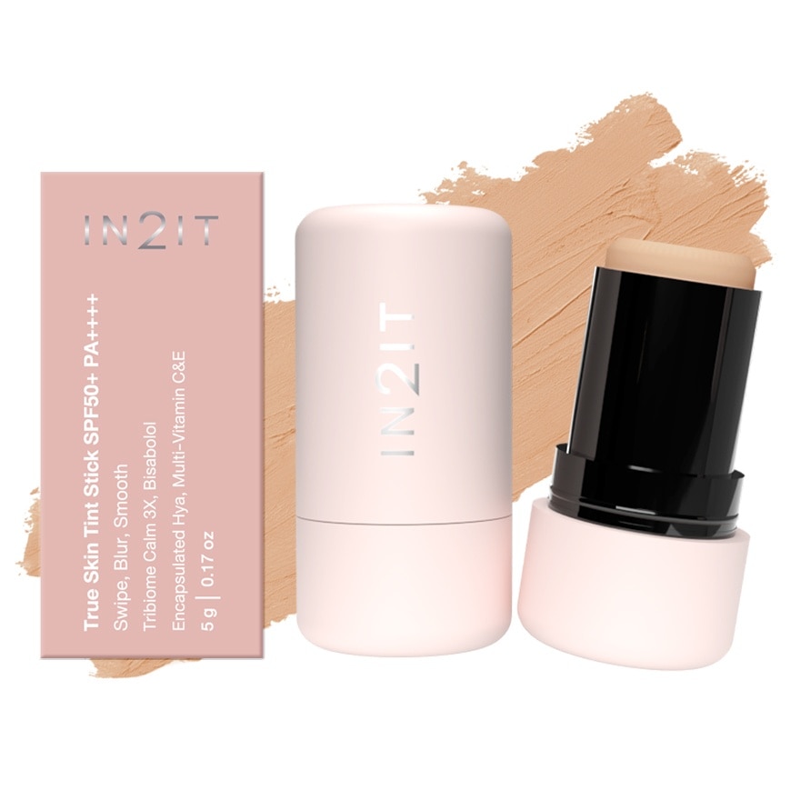 In2It True Skin Tint Stick SPF50+ PA++++ 5g. 2N Neutral Sand