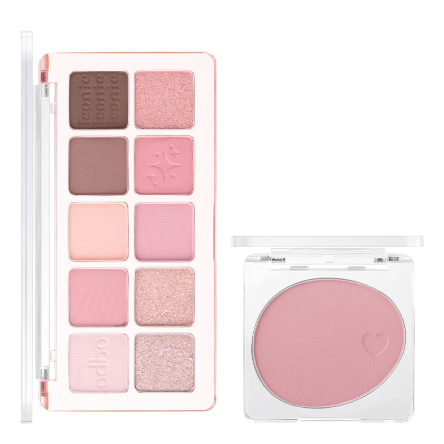 โอดีบีโอ แพ็คคู่ ไอโคนิค อายแชโดว์ พาเลท 7ก. 01ซัมเมอร์ พิ้งค์ + บลัช 4.2ก. 04พิ้งค์