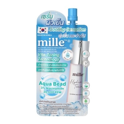 Mille - Mille Hydra-Toning Glowing Skin Serum 10ml.