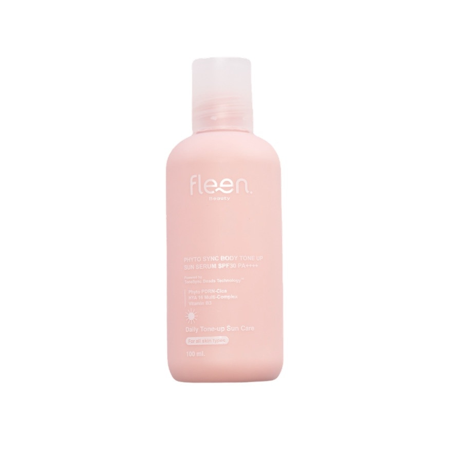 Fleen Beauty Phyto Sync Body Tone Up Sun Serum SPF30 100ml.