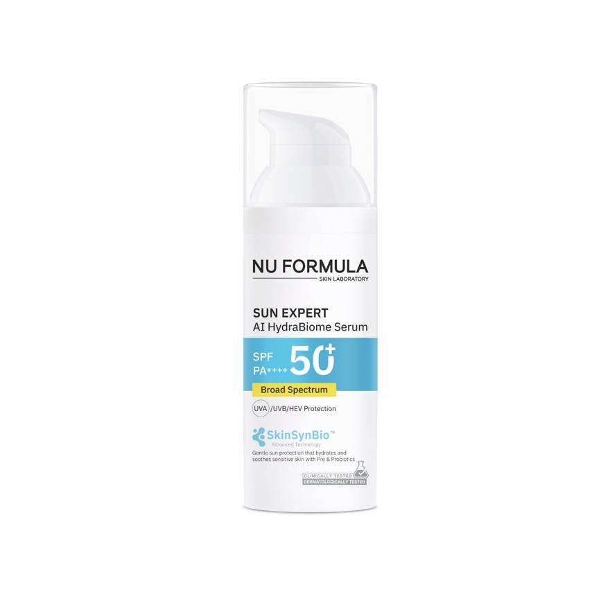 Nu Formula Sun Expert AI HydraBiome Serum SPF50+ PA++++ 40 Ml.