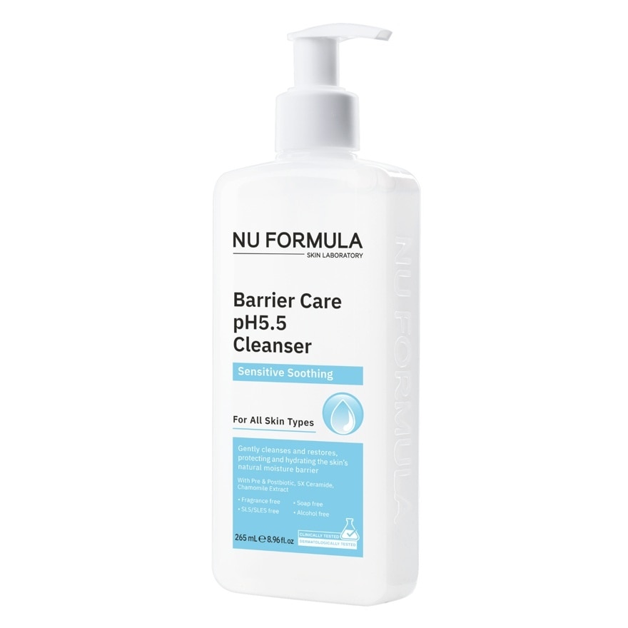 Nu Formula Cleanser Barrier Care pH5.5 265 Ml.