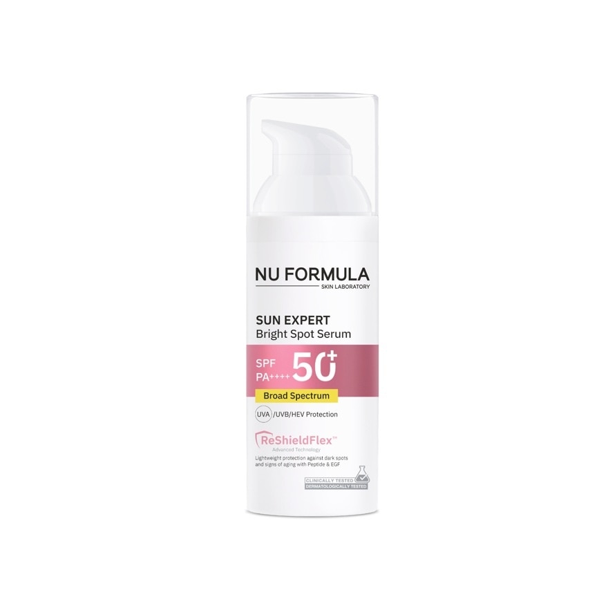 Nu Formula Sun Expert Bright Spot Serum SPF50+ PA++++ 40 Ml.
