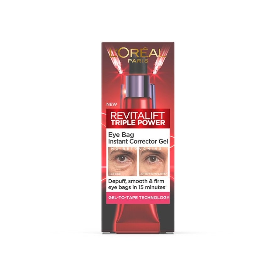 L'Oreal Paris Revitalift Triple Power Eye Bag Instant Corrector 15 Ml.