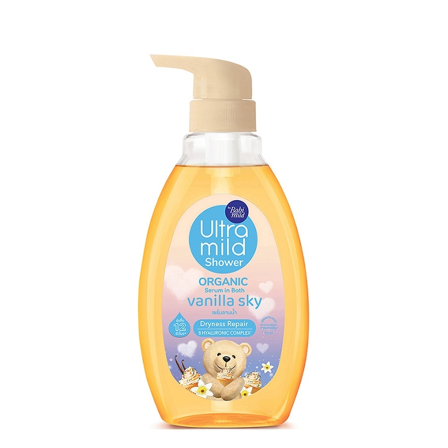 อัลตร้ามายด์ บาย เบบี้มายด์ ชาวเวอร์ ออร์แกนิก เซรั่ม อิน บาธ วานิลลา สกาย 370 มล.