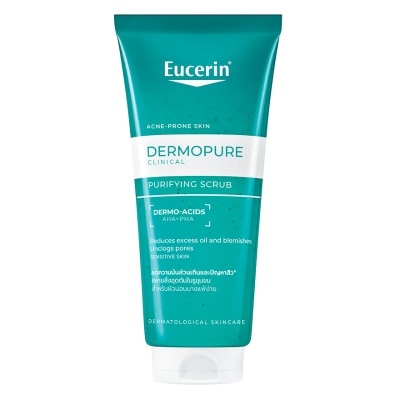 Eucerin - ยูเซอริน เดอร์โมเพียว คลินิคอล เพียวริฟายอิ้ง สครับ 100 มล. สครับผิวหน้า