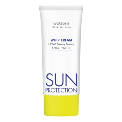 WATSONS - วัตสัน เลิฟ มาย สกิน ซัน โพรเทคชั่น วิป ครีม เอสพีเอฟ50+ พีเอ++++ 50มล.