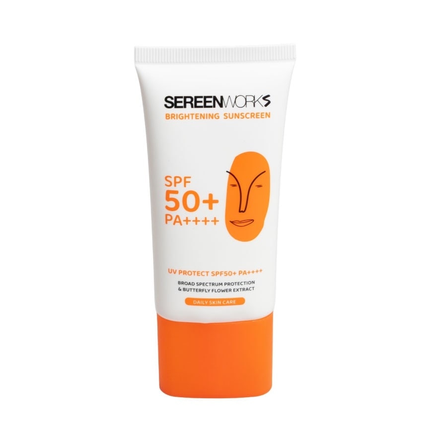 Sereen Works Brightening Sunscreen UV Protect SPF50+ PA++++ 50g.