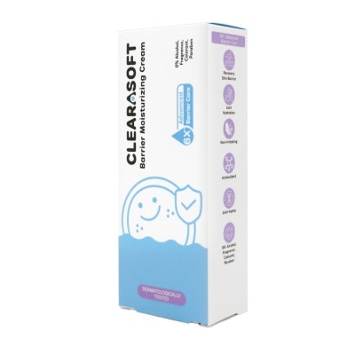Clearasoft - เคลียราซอฟท์ แบริเออร์ มอยซ์เจอไรซิ่ง ครีม 50 กรัม