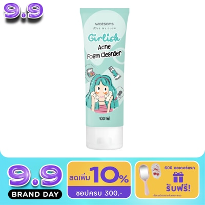 Watsons - Watsons Girlish Acne Foam Cleanser 100ml. image