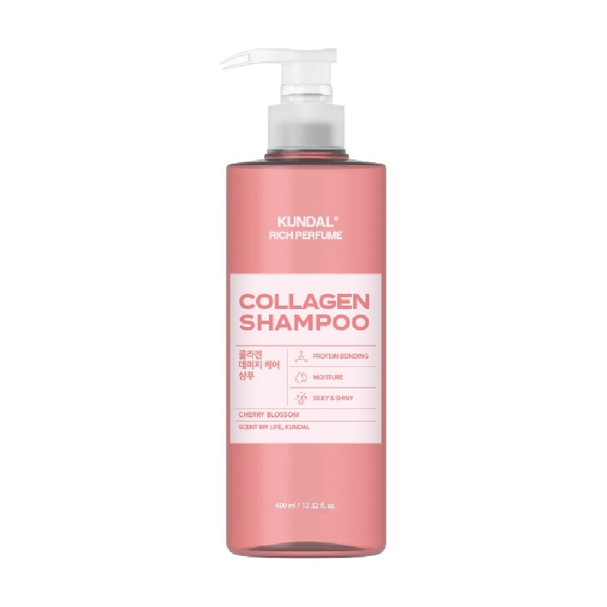Kundal Shampoo Rich Perfume Collagen Cherry Blossom 400 Ml.