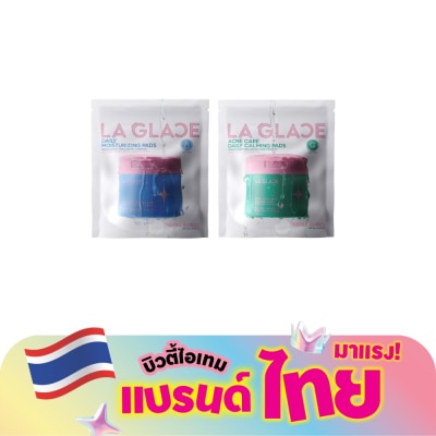 LA GLACE - LA GLACE Value Pack Daily Moisturizing + Acne Care Pads Refill 80pcs.X2