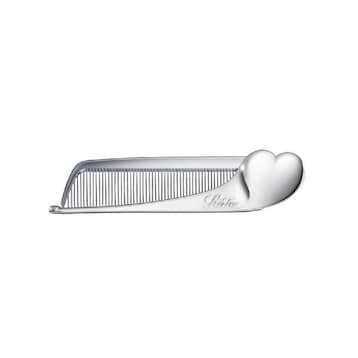 ReFa Heart Comb Aira Silver