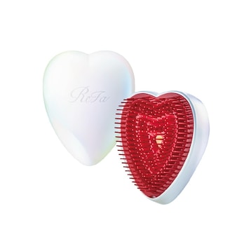ReFa Heart Brush Aurora White