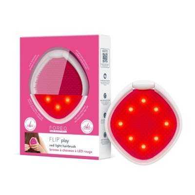 Foreo - Foreo Flip Play Red Light Hairbrush Cherry Up