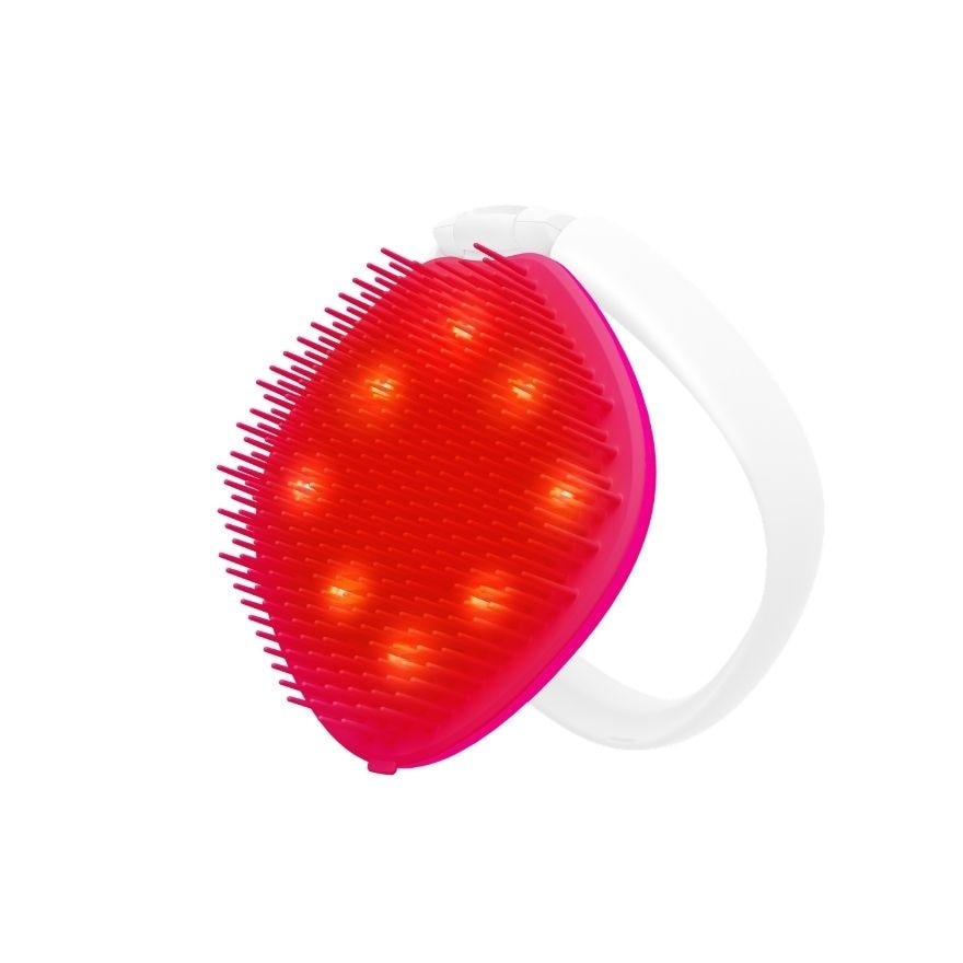 Foreo Flip Play Red Light Hairbrush Cherry Up