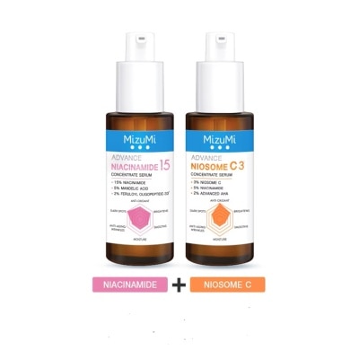 Mizumi - มิซึมิ ไนอะซินาไมด์ เซรั่ม 30 มล.  มิซึมิ นีโอโซม ซี เซรั่ม 30 มล.
