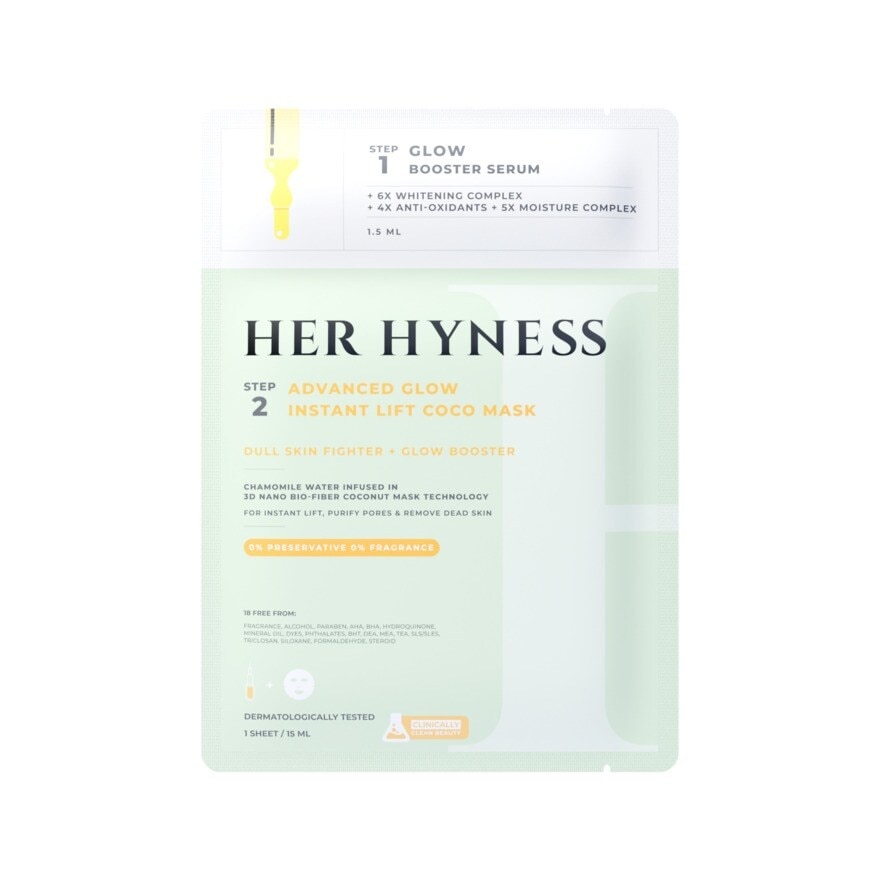 Her Hyness Advanced Glow Instant Lift Coco Mask 1'S
