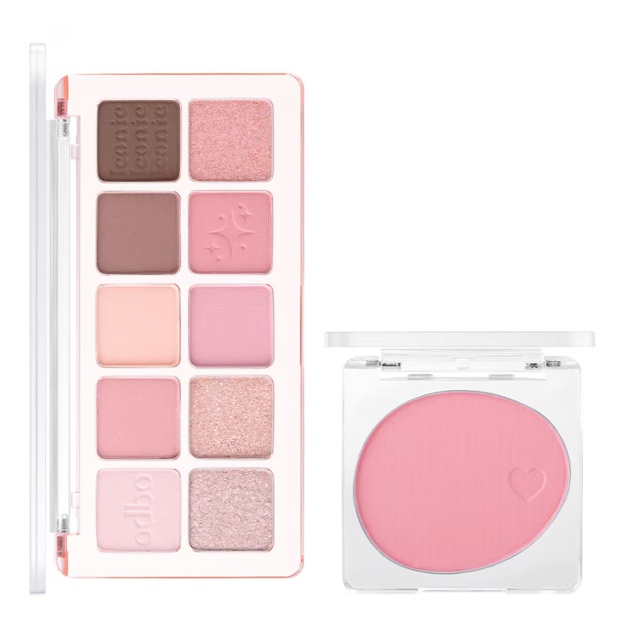 อดีบีโอ แพ็คคู่ ไอโคนิค อายแชโดว์ พาเลท 7ก. 01 ซัมเมอร์พิ้งค์ + บลัช 08 พีโอนี่