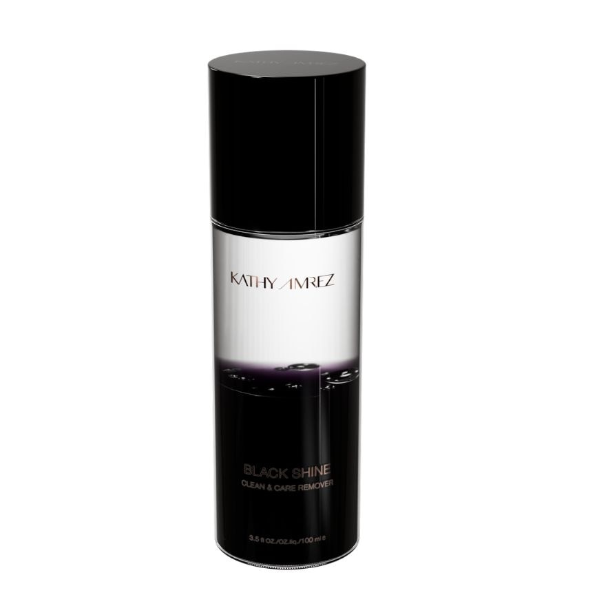 Kathy Amrez Black Shine Clean  Care Remover 100ml.