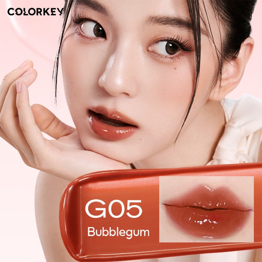 Colorkey Juicy Glow Lipstick 2.2g. G05 Bubblegum