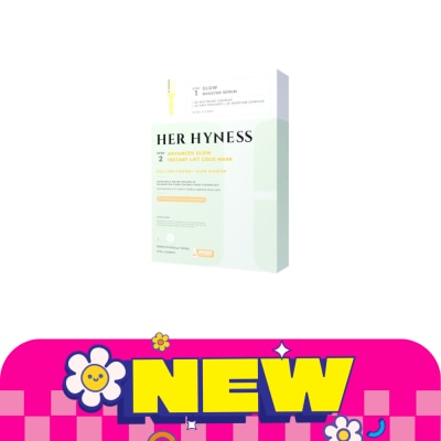 Her Hyness - เฮอ ไฮเนส แอดวานซ์ โกลว์ อินสแตนท์ ลิฟท์ โคโค่ มาส์ก 1.5 มล. + 5 แผ่น/กล่อง