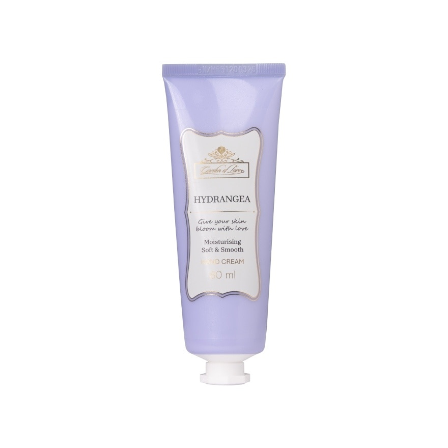 Garden of Love Hydrangea Hand Cream 80ml.