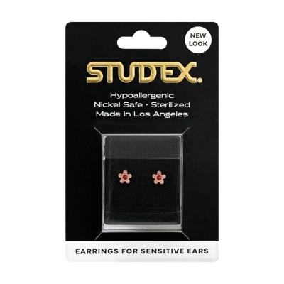 Studex - สตั๊ดเด็กซ์ ต่างหู ดอกเดซี่สีชมพู