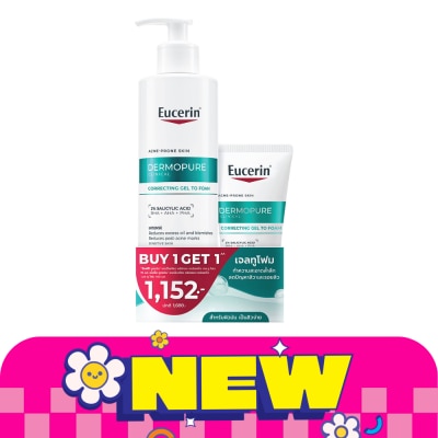 Eucerin - Eucerin Dermopure Clinical Correcting Gel to Foam 400 ml. Free 75 ml.