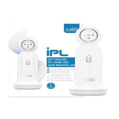 CBG Devices - ซีบีจี ดีไวซ์ ไอซ์ คูลลิ่ง โฮม ยูสเครื่องกำจัดขนด้วยแสง IPL 1ชิ้น