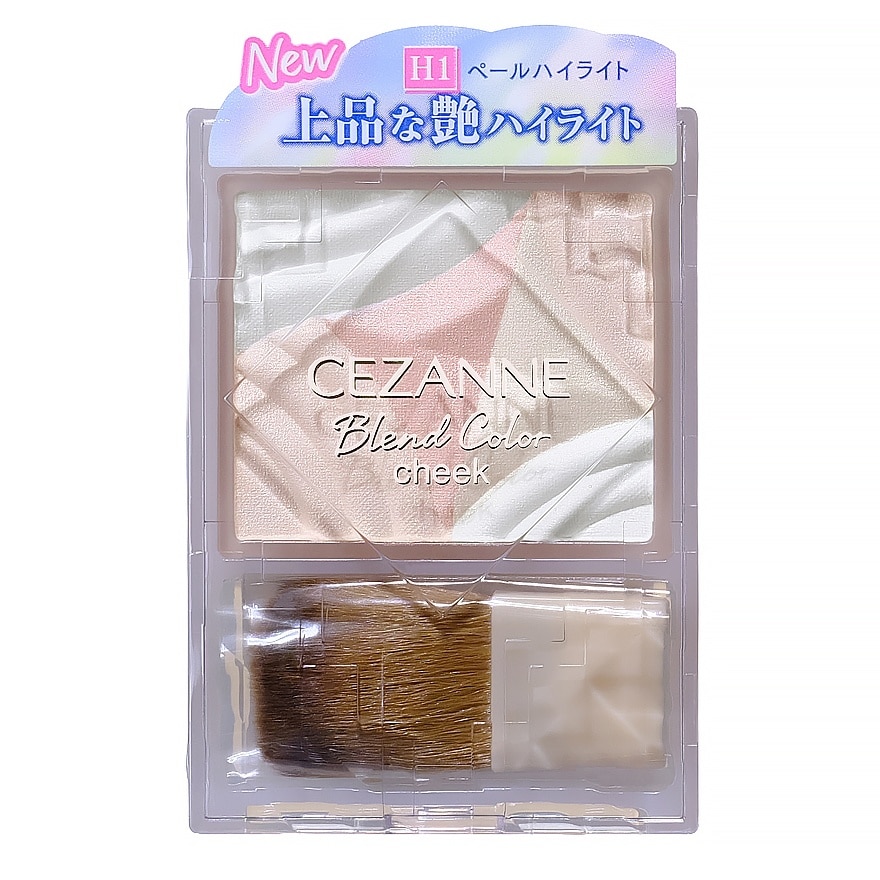 Cezanne Blend Color Cheek Blush 4.5g H1 Pale Highlight