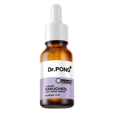 Dr.pong - ดอกเตอร์พงศ์ แอคทีฟอิน ไทม์เลส บาคุชิออล เซรั่ม 15 มล.