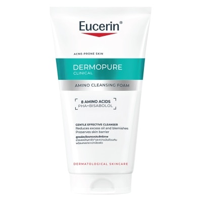 Eucerin - ยูเซอริน เดอร์โมเพียว คลินิคอล อะมิโน คลีนซิ่ง โฟม 150 มล.