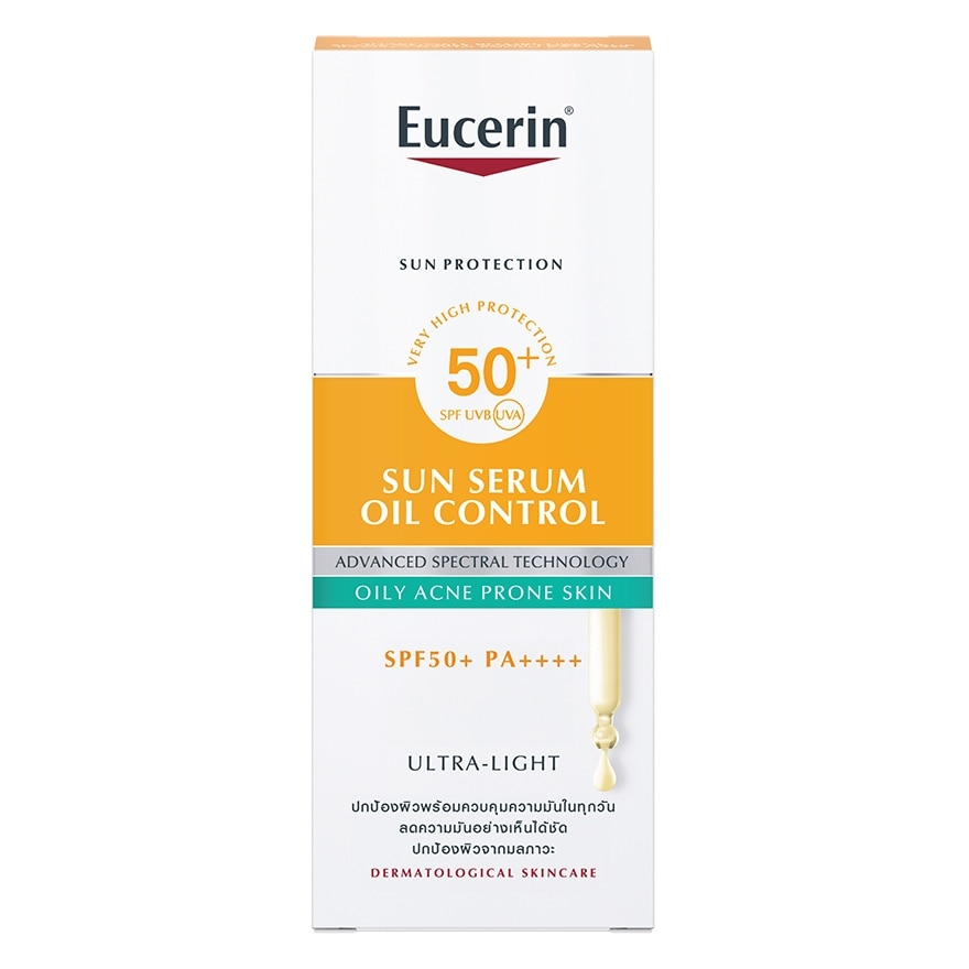 Eucerin Sun Serum Oil Control SPF50+ PA++++ 30 ml.