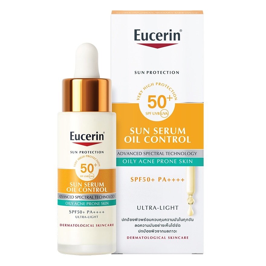 Eucerin Sun Serum Oil Control SPF50+ PA++++ 30 ml.