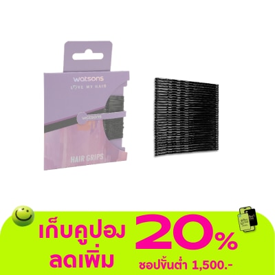 WATSONS - วัตสันกิ๊บติดผมสีดำ 30ชิ้น