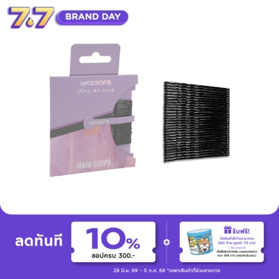 WATSONS - วัตสันกิ๊บติดผมสีดำ 30ชิ้น