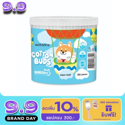 WATSONS - วัตสัน สำลีก้าน (Shibainc) 300ก้าน. image