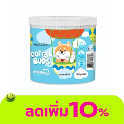 Watsons - Watsons Cotton Buds (Shibainc) 300s.