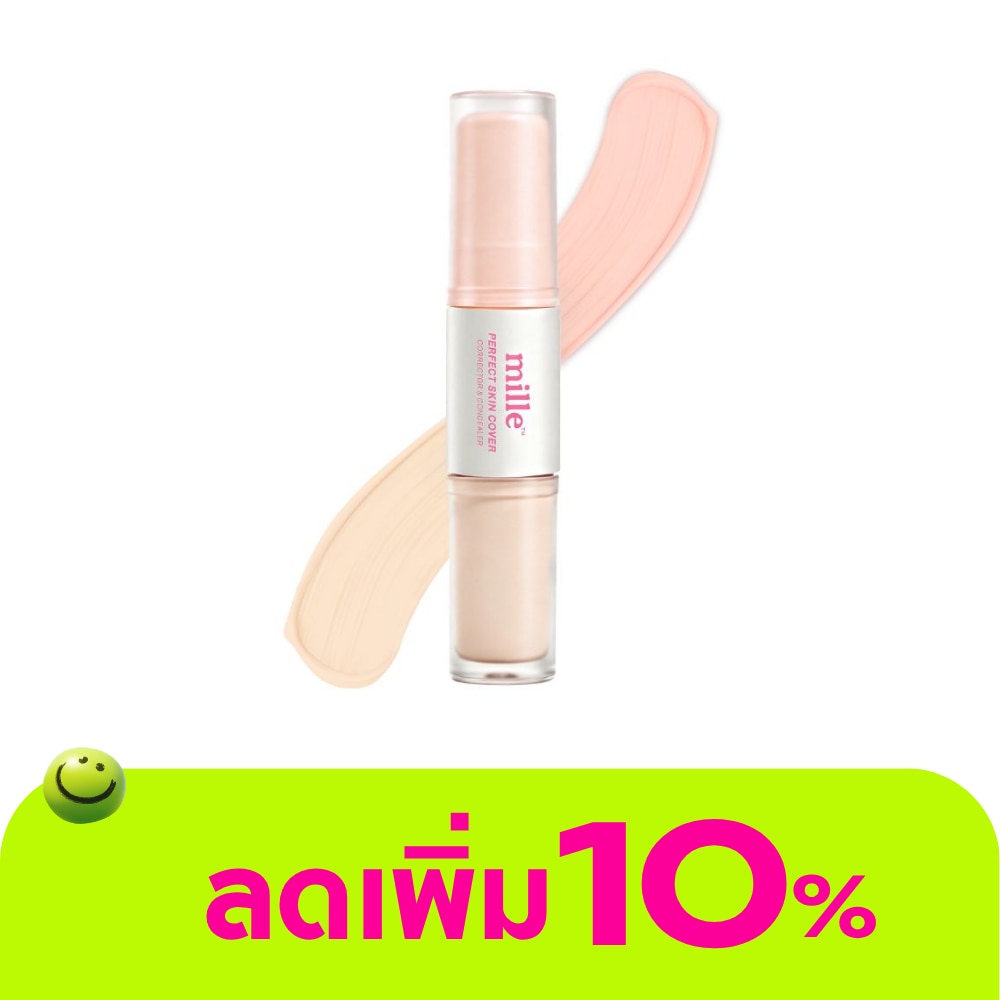 Mille Duo Perfect Skin Cover Corrector Concealer 10g. Peach Oat