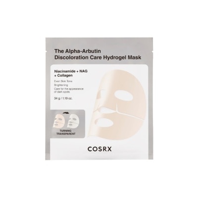 COSRX - COSRX The Alpha-Arbutin Discoloration Care Hydrogel Mask 34 g. (1 Sheet)