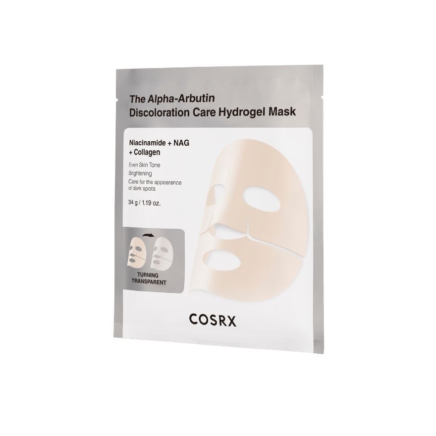 COSRX The Alpha-Arbutin Discoloration Care Hydrogel Mask 34 g. (1 Sheet)