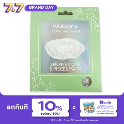 Watsons - Watsons Shower Cap Pack 3s
