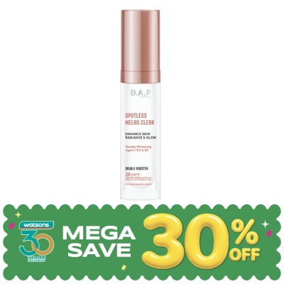 Dermaction Plus by Watsons - D.A.P by Watsons Spotless Melas Clear Double Booster 30ml. image