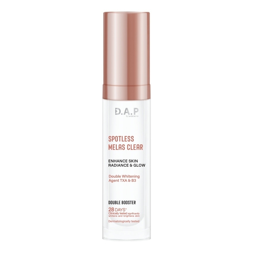D.A.P by Watsons Spotless Melas Clear Double Booster 30ml.