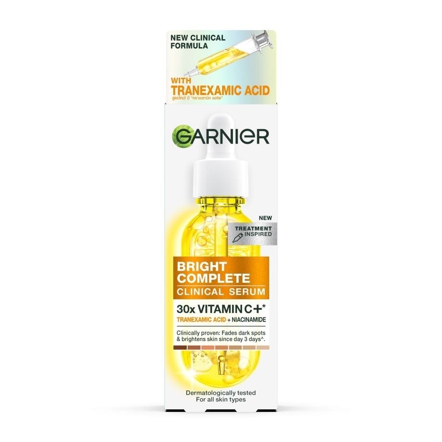 Garnier Bright Complete Clinical Serum 30X Vitamin C+ 30 Ml.