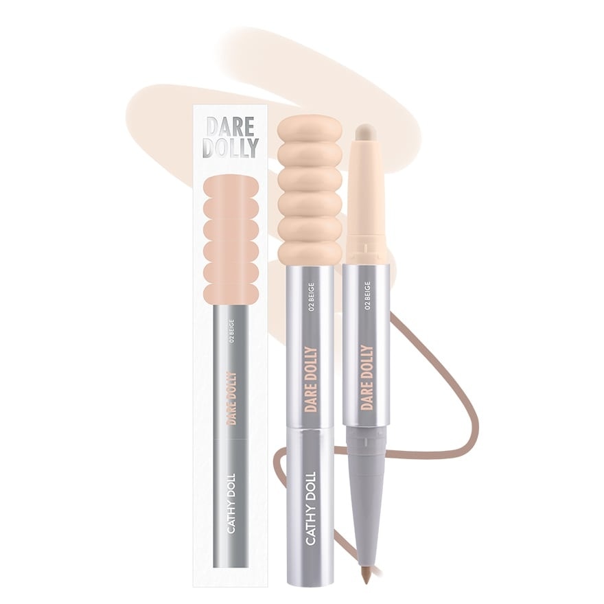 Cathy Doll Dare Dolly 0.8g.+0.2g. 02 Beige
