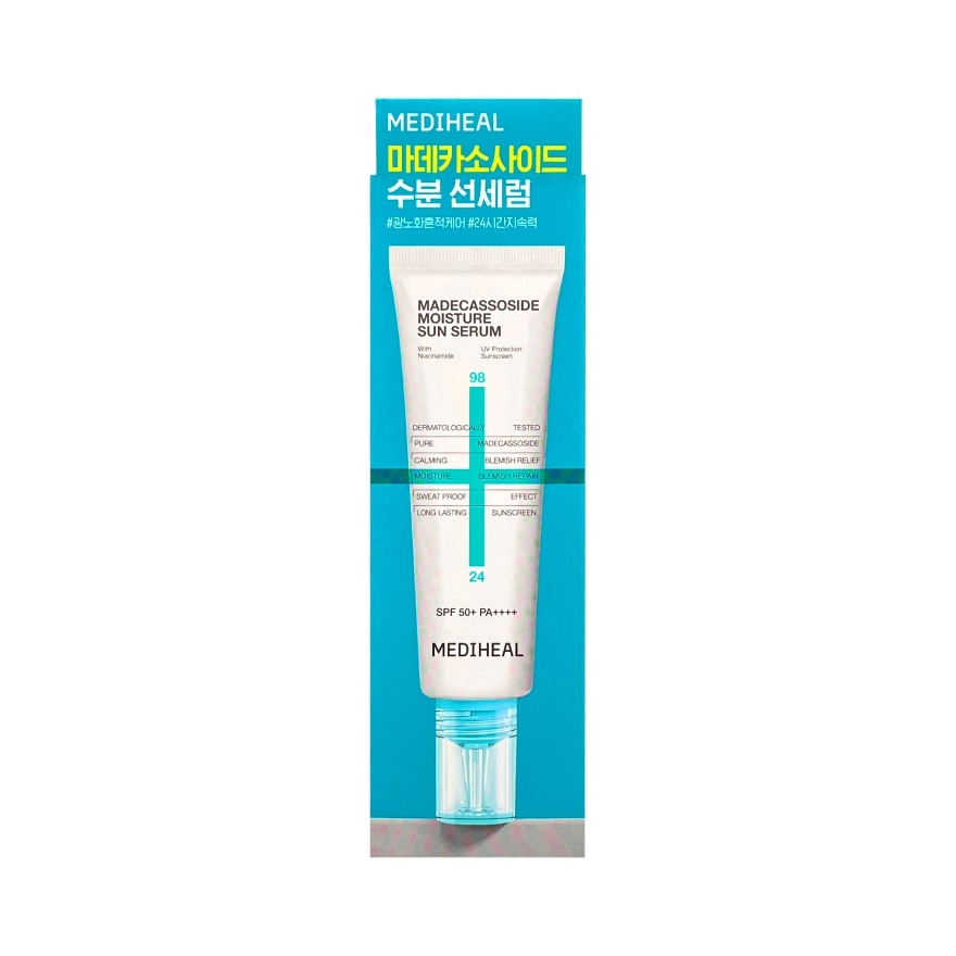 Mediheal Madecassoside Moisture Sun Serum Blemish Repair SPF50+PA++++ 50 G.