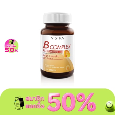 Vistra - Vistra B Complex Plus Mineral 14 Tablets