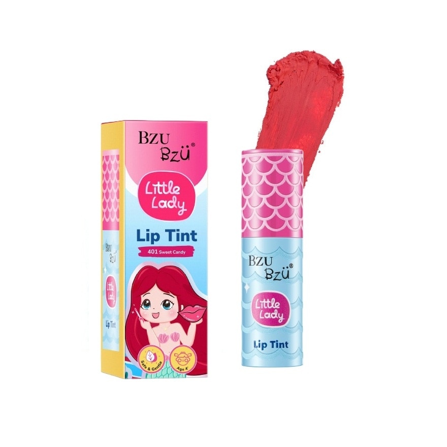 BZU BZU Little Lady Lip Tint 2.2g. 401 Sweet Candy